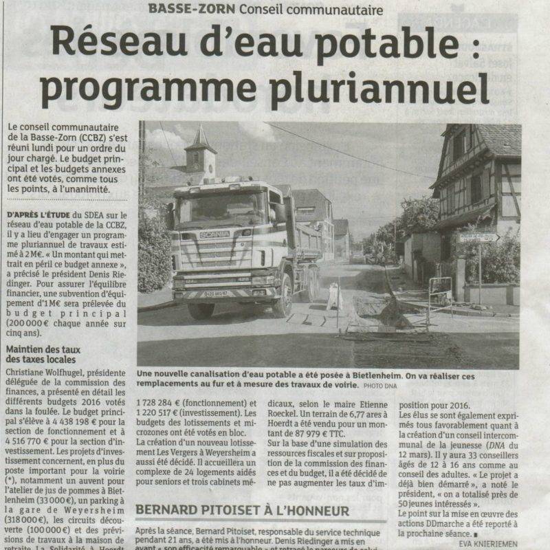 Articles de presse Bischheim 4