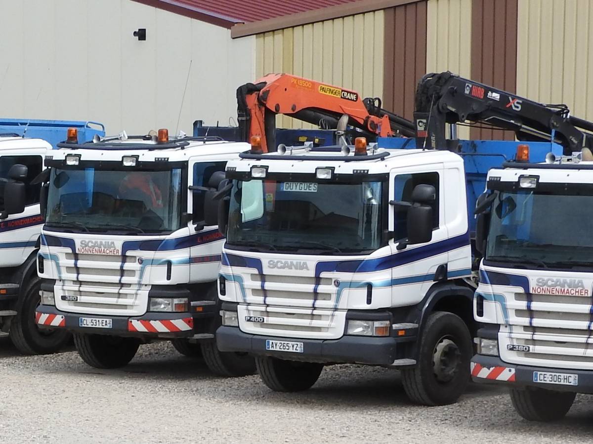 Camion 6&#215;4 Grue Lingolsheim 0