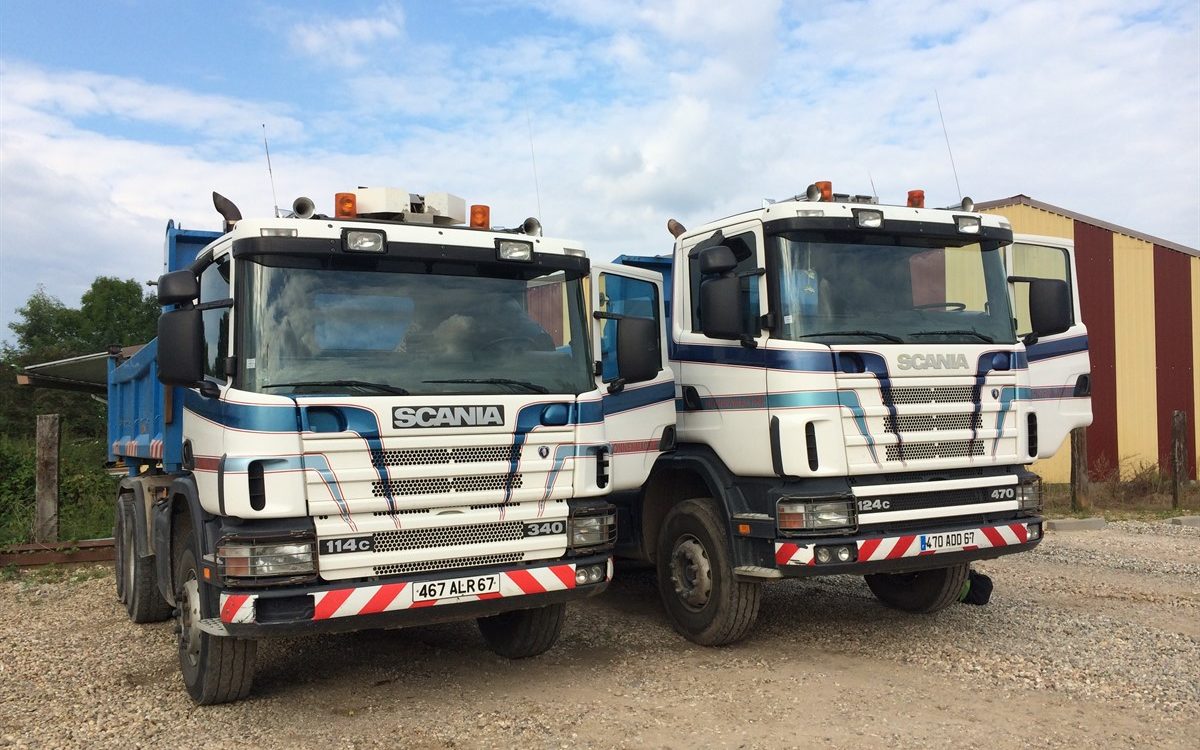 Camion 6&#215;4 Strasbourg