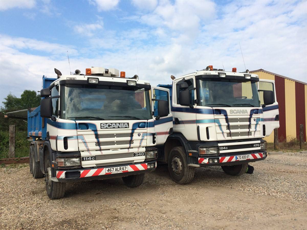 Location d’engins de chantier et camions à Brumath proche de Strasbourg Hœœnheim