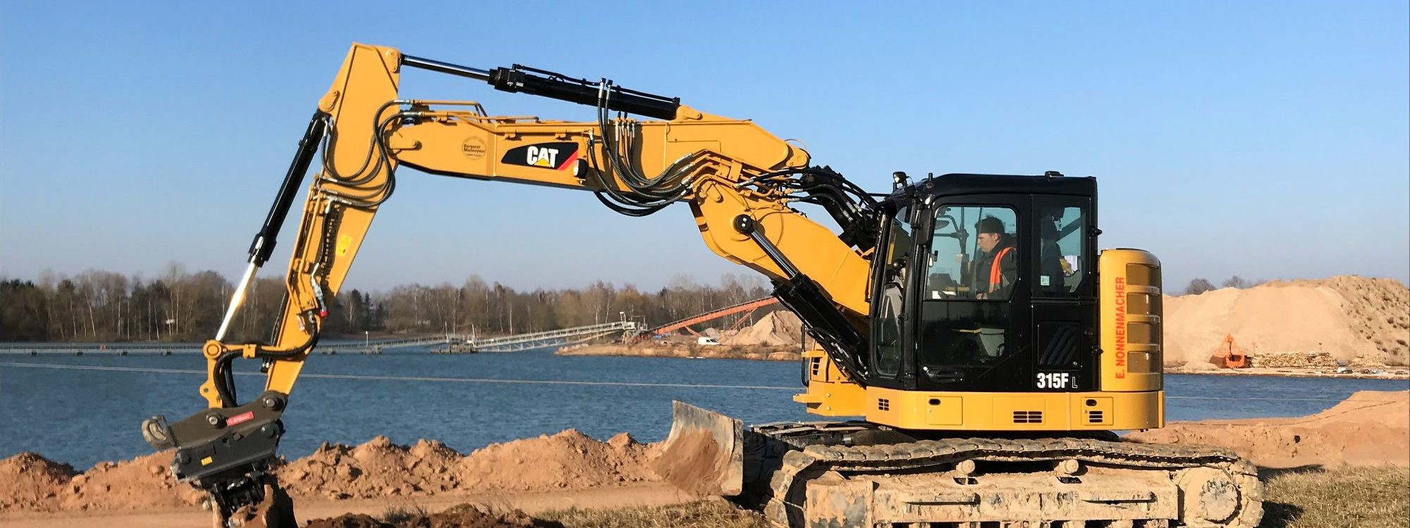 Pelle CATERPILLAR 315 Strasbourg